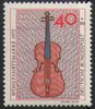 784 Musikinstrumente 40 Pf Deutsche Bundespost