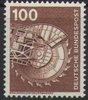 854 Industrie und Technik 100 Pf Deutsche Bundespost