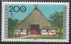 1823 Bauernhäuser 200 Pf Briefmarke Deutschland