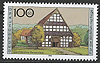 1886 Bauernhäuser 100 Pf Deutschland