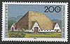 1887 Bauernhäuser 200 Pf Deutschland