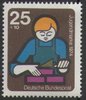800 Jugendarbeit 25 Pf Deutsche Bundespost