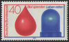 797 Blut spenden 40 Pf Deutsche Bundespost