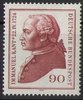 806 Immanuel Kant 90 Pf Deutsche Bundespost