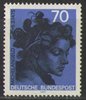 833 Michelangelo 70 Pf Deutsche Bundespost