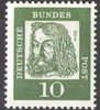 350y Albrecht Dürer 10 Pf Deutsche Bundespost