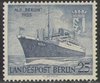 127 Motorschiff Berlin 25 Pf Landespost Berlin