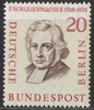 167 Berliner Männer 20 Pf Deutsche Bundespost Berlin