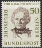 172 Berliner Männer 50 Pf Deutsche Bundespost Berlin