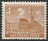 43 Berliner Bauten 4 Pf Berlin West Deutsche Post