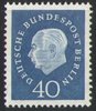185 Theodor Heuss 40 Pf Deutsche Bundespost Berlin