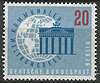 189 Kommunaler Weltkongress 20 Pf Deutsche Bundespost Berlin