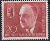 192 Walther Schreiber 20 Pf Deutsche Bundespost Berlin