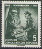 481 Bodenreform 5 Pf  Briefmarke DDR