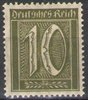 159 Freimarke Ziffer 10 Pf Deutsches Reich