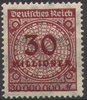 320A Wertangabe im Kreis 30 Millionen M Deutsches Reich