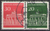 W25 Zusammendrucke Brandenburger Tor 30+20 Pf Deutsche Bundespost