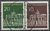 W24 Zusammendrucke Brandenburger Tor 20+10 Pf Deutsche Bundespost