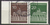 W24 b Zusammendrucke Brandenburger Tor 10+20 Pf Deutsche Bundespost