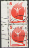 694A S2 Unfallverhütung 2x 5 Pf Deutsche Bundespost