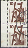 695A S2 Unfallverhütung 2x 10 Pf Deutsche Bundespost