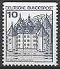 913CII Burgen und Schlösser 10 Pf Deutsche Bundespost