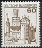 917 Burgen und Schlösser 60 Pf Deutsche Bundespost