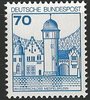 918 Burgen und Schlösser 70 Pf Deutsche Bundespost