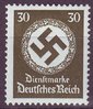141 Dienstmarke für Landesbehörden 30 Pf Deutsches Reich