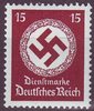 173 Dienstmarke der Behörden 15 Pf Deutsches Reich