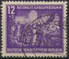 303 Nationales Aufbauprogramm 12 Pf  Briefmarke DDR