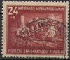 304 Nationales Aufbauprogramm 24 Pf  Briefmarke DDR