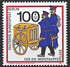 854 Postbeförderung 100 Pf Deutsche Bundespost Berlin