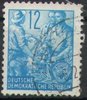 367 Fünfjahrplan 12 Pf Briefmarke DDR