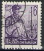 369 Fünfjahrplan 16 Pf Briefmarke DDR