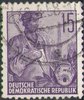 454 Fünfjahrplan 15 Pf Briefmarke DDR