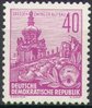 456 Fünfjahrplan 40 Pf Briefmarke DDR