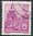 456ND Fünfjahrplan 40 Pf Briefmarke DDR