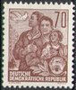 458 Fünfjahrplan 70 Pf Briefmarke DDR