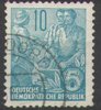 578A Fünfjahrplan 10 Pf Briefmarke DDR