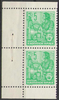 2 x 577A Fünfjahrplan 5 Pf Briefmarke DDR