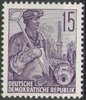 579B Fünfjahrplan 15 Pf Briefmarke DDR