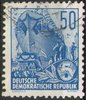 584A Fünfjahrplan 50 Pf Briefmarke DDR