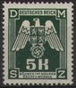 24 Dienstmarke Böhmen und Mähren 5K