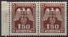 2x 20 Dienstmarke Böhmen und Mähren 1 50K