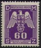 16 Dienstmarke Böhmen und Mähren 60H