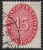 124 Ziffernzeichen Dienstmarke 15 Pf Deutsches Reich