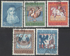 Schweiz 814-818 Kunst und Kunsthandwerk Briefmarken Helvetia