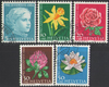 Schweiz 803-807 Pro Juventute Briefmarken Helvetia