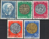 Schweiz 795-799 Pro Patria Briefmarken Helvetia